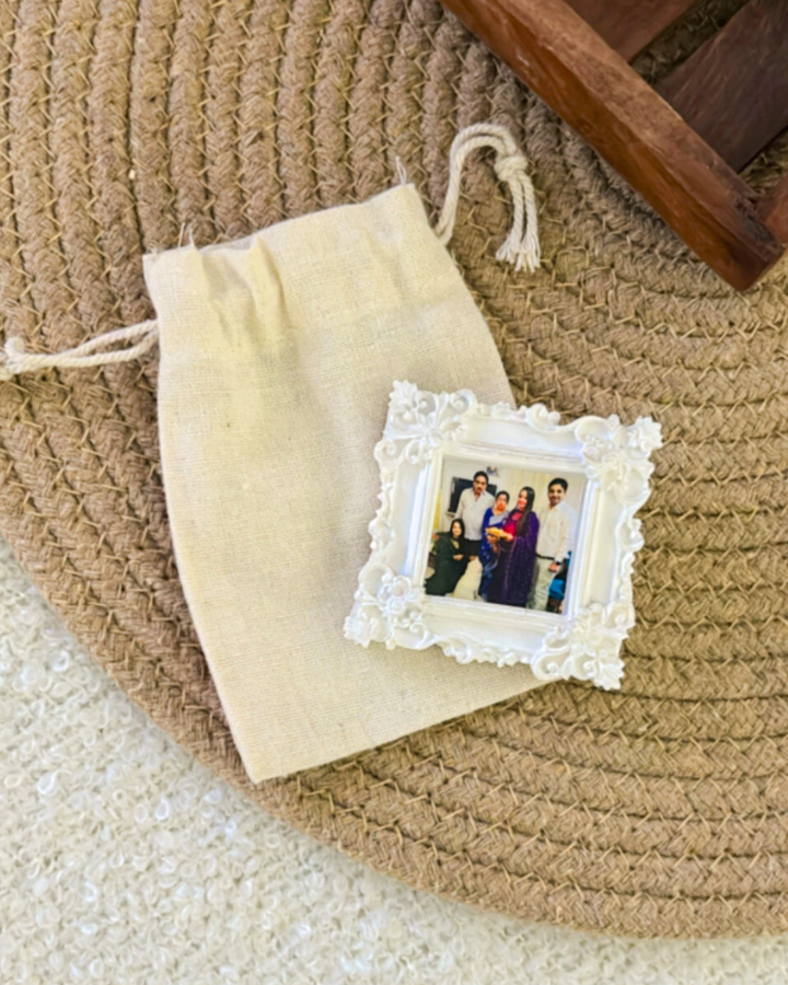 Vintage Fridge Square Magnet- Fridge Magnet