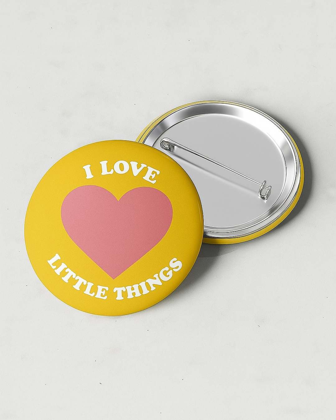 Little Things- Badge Pin