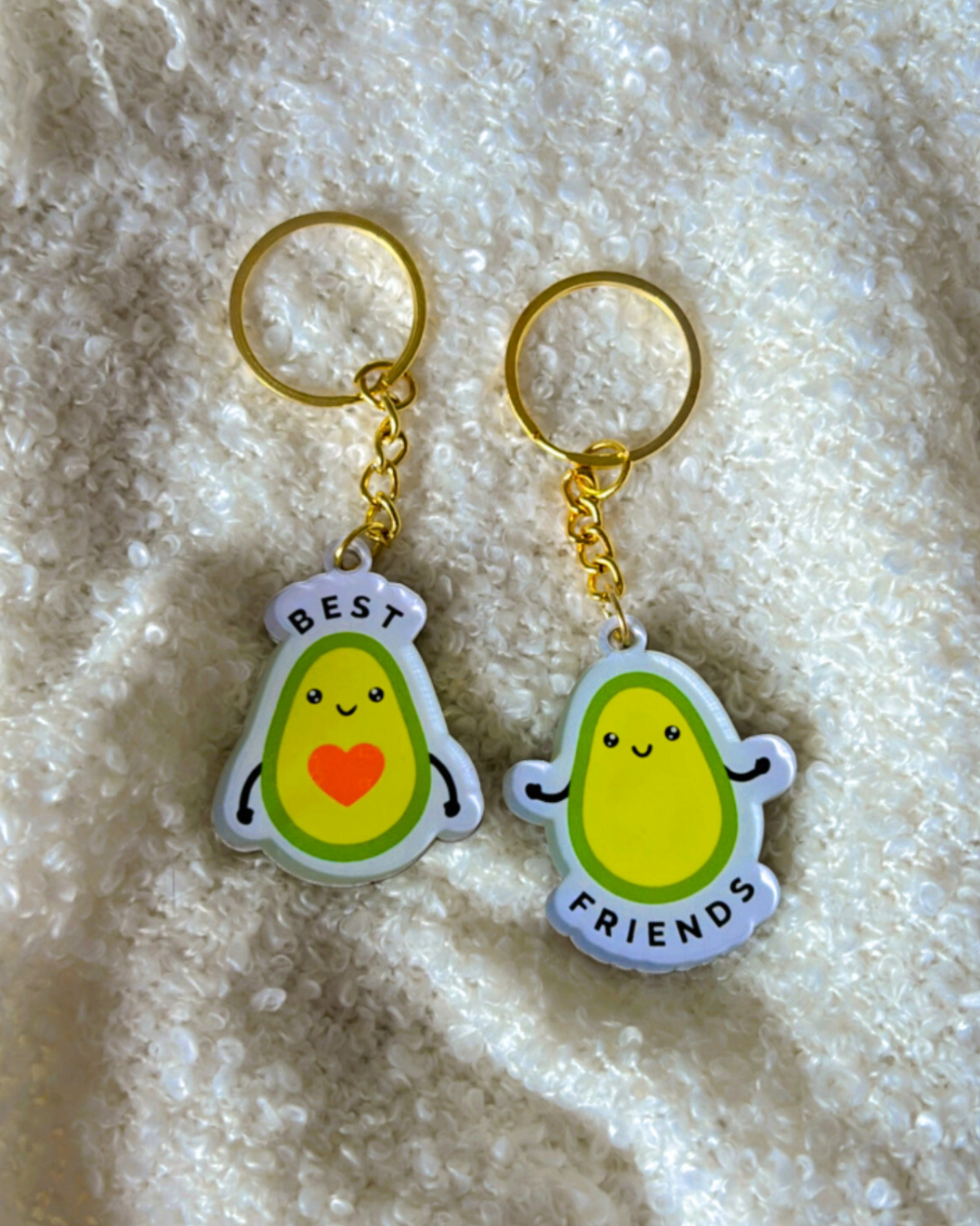 Avocado Best Friends Duo- Key Chain