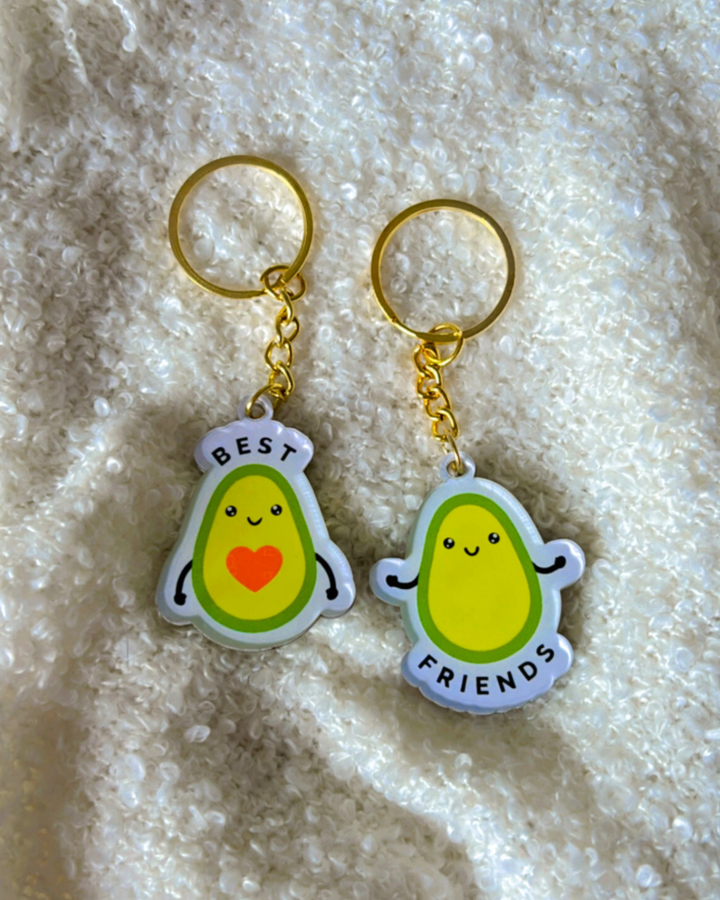 Avocado Best Friends Duo- Key Chain