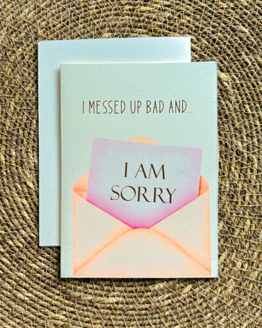 I am Sorry- Greeting Card