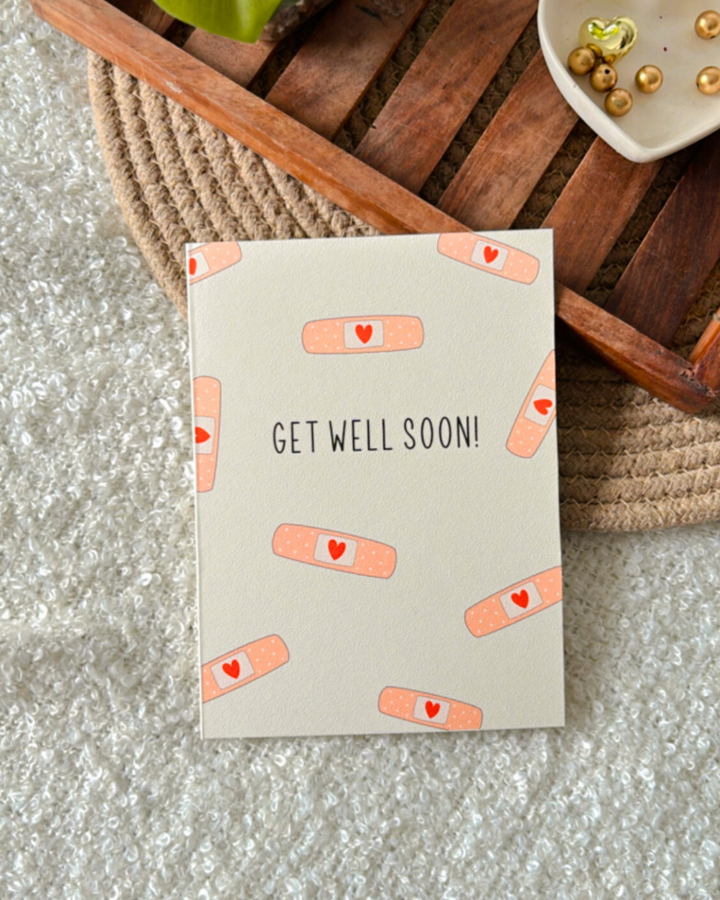 Get Well Soon- Greeting Card