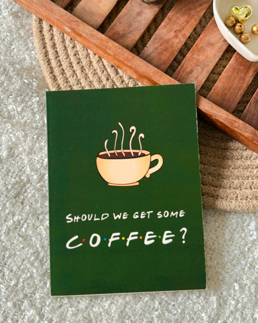 Coffee?- Greeting Card