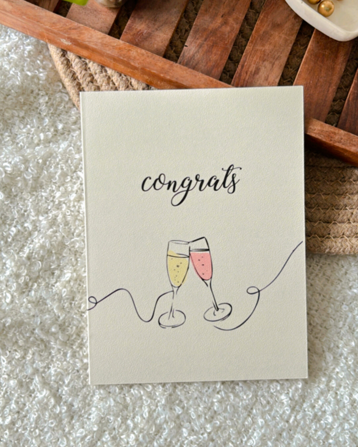Congrats- Greeting Card