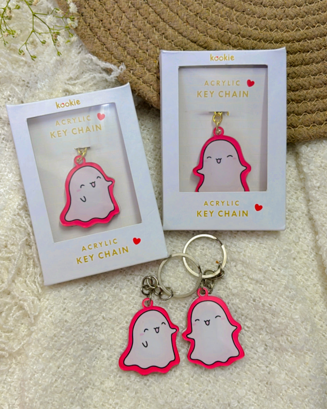 Mini Boo Duo- Key Chain