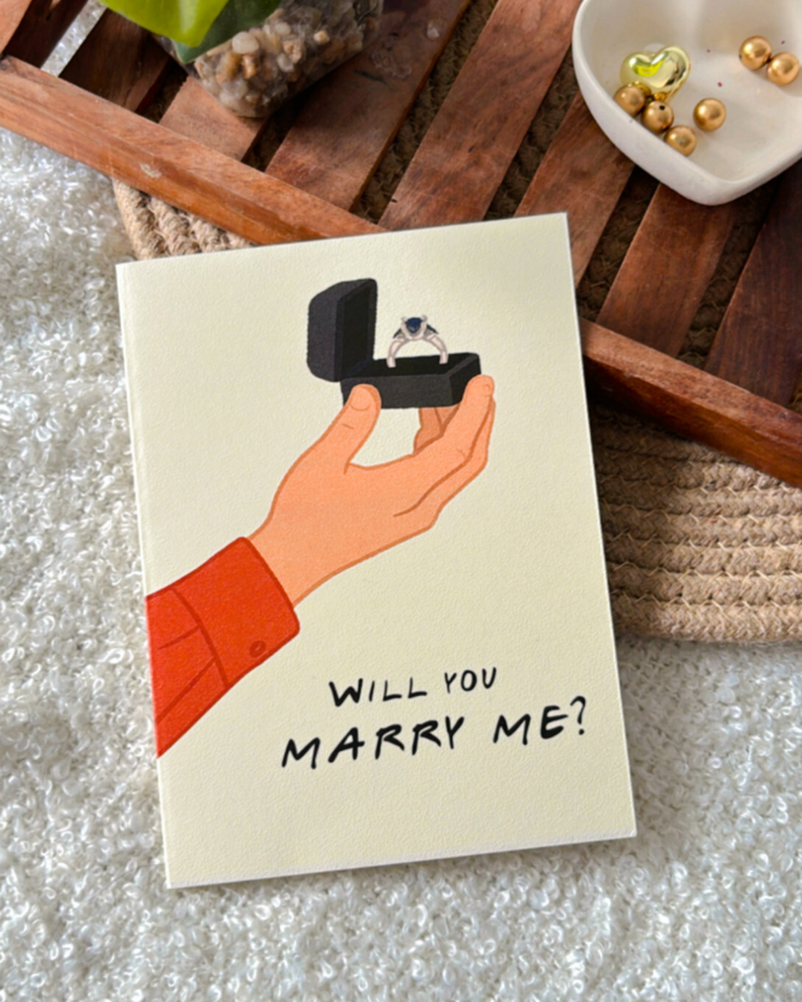 Will You Marry Me?- Greeting Card