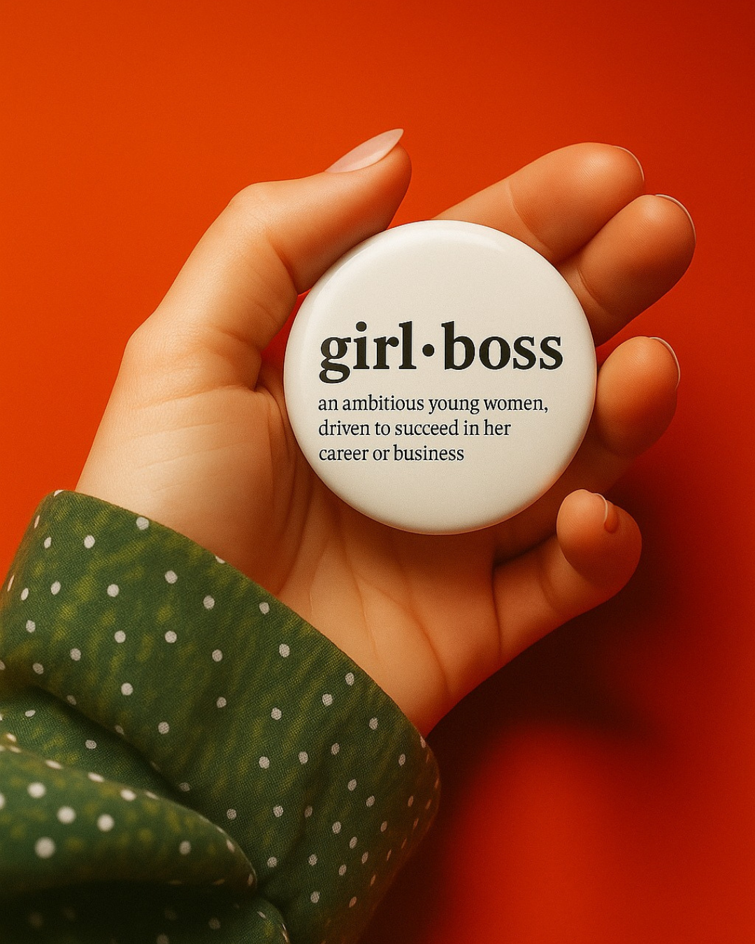 Girl Boss- Badge Pin