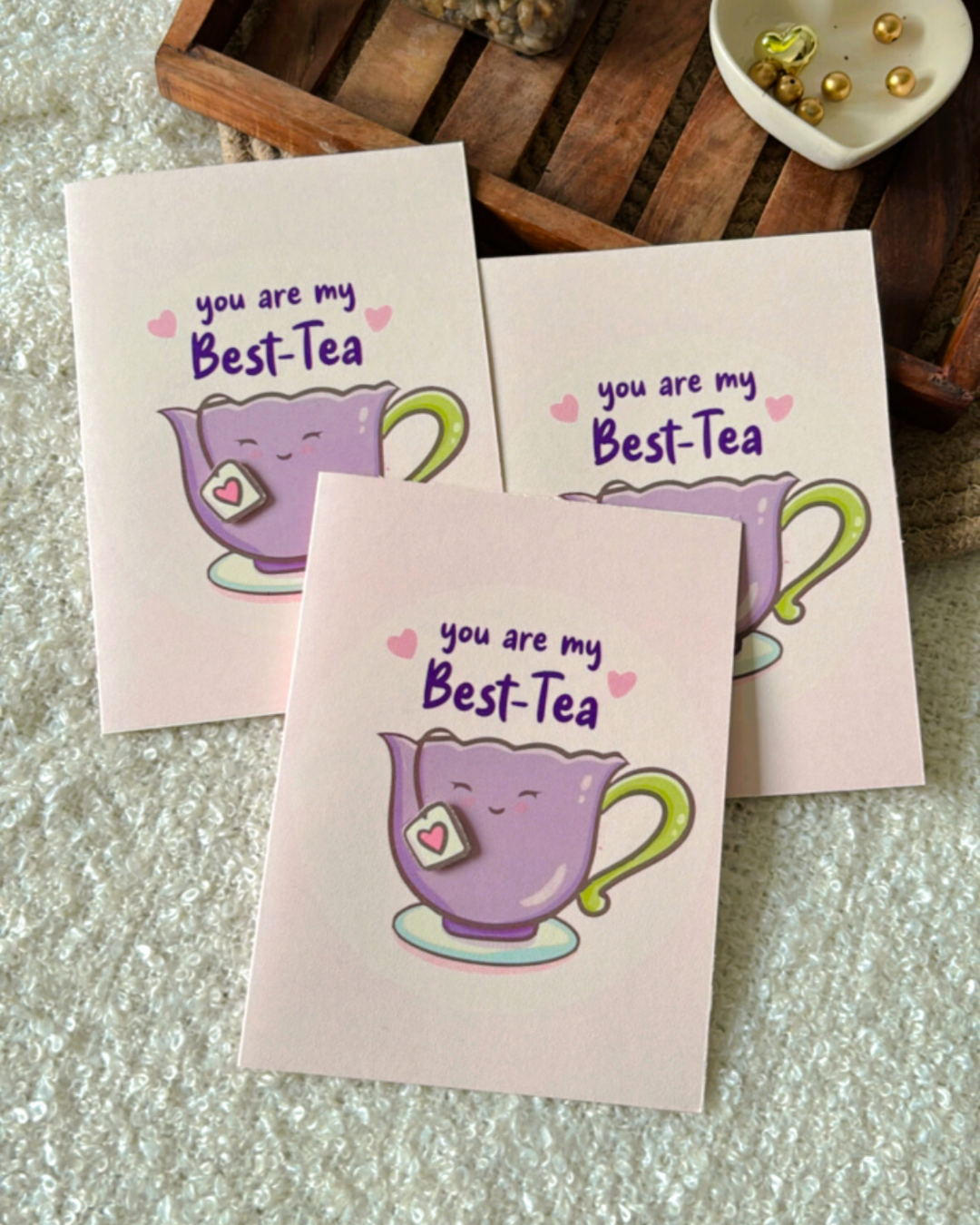 Best Tea- Greeting Card
