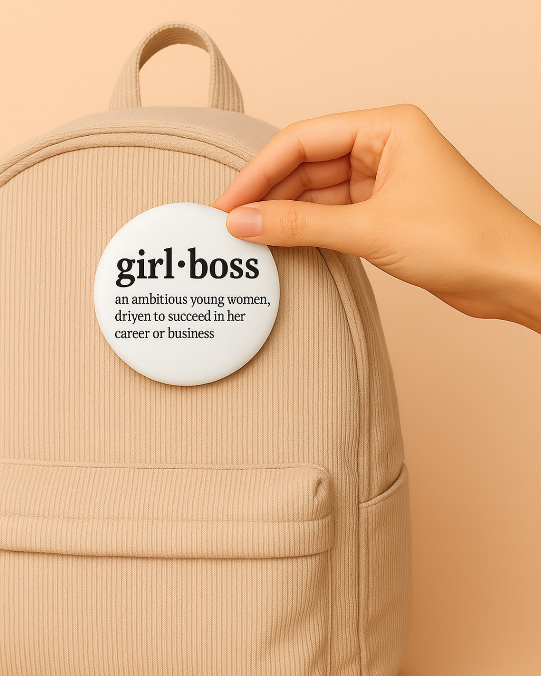 Girl Boss- Badge Pin