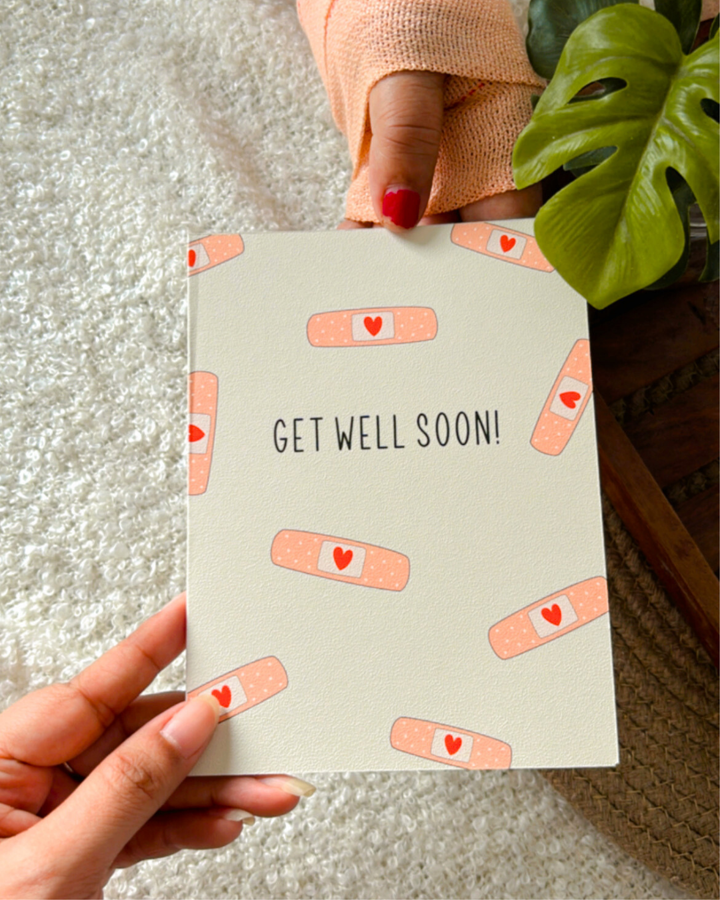 Get Well Soon- Greeting Card