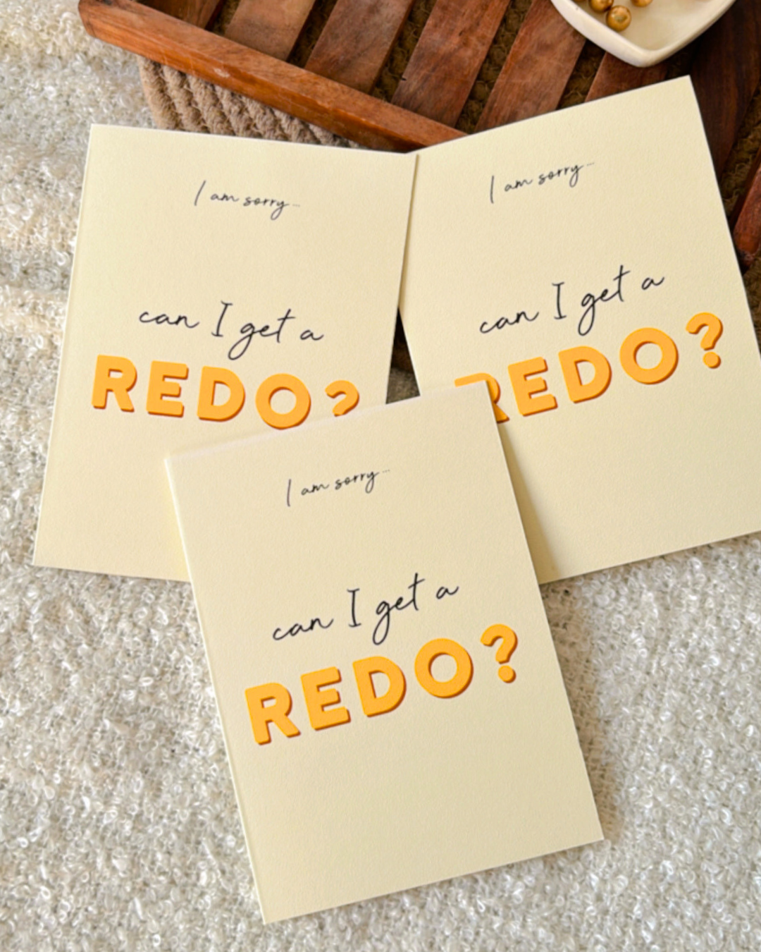 I Am sorry Redo- Greeting Card