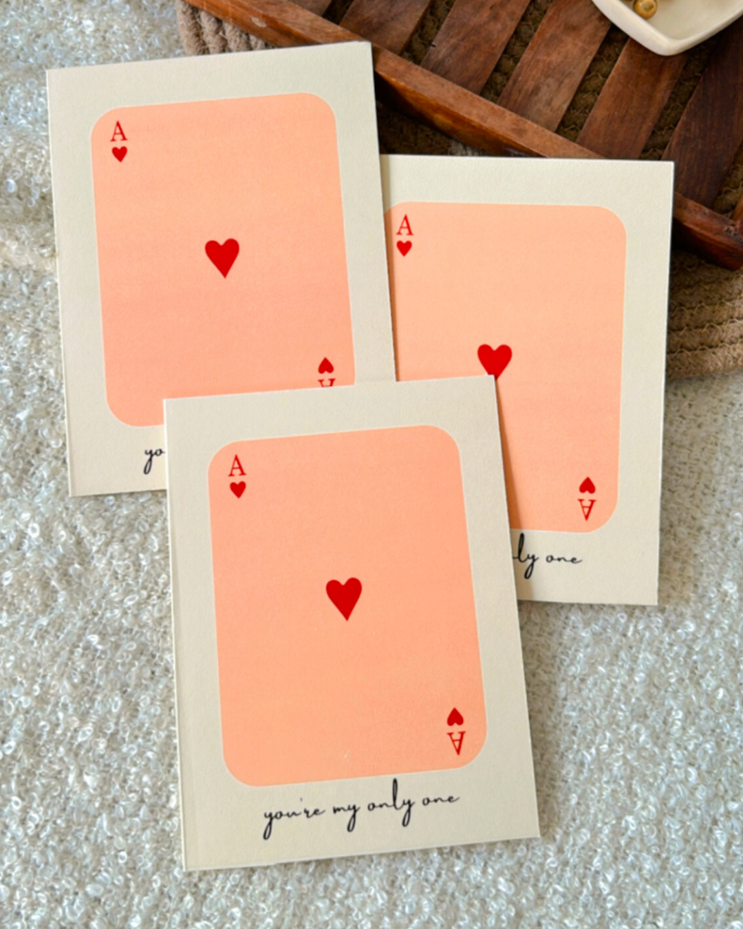 You are my one & only- Greeting card