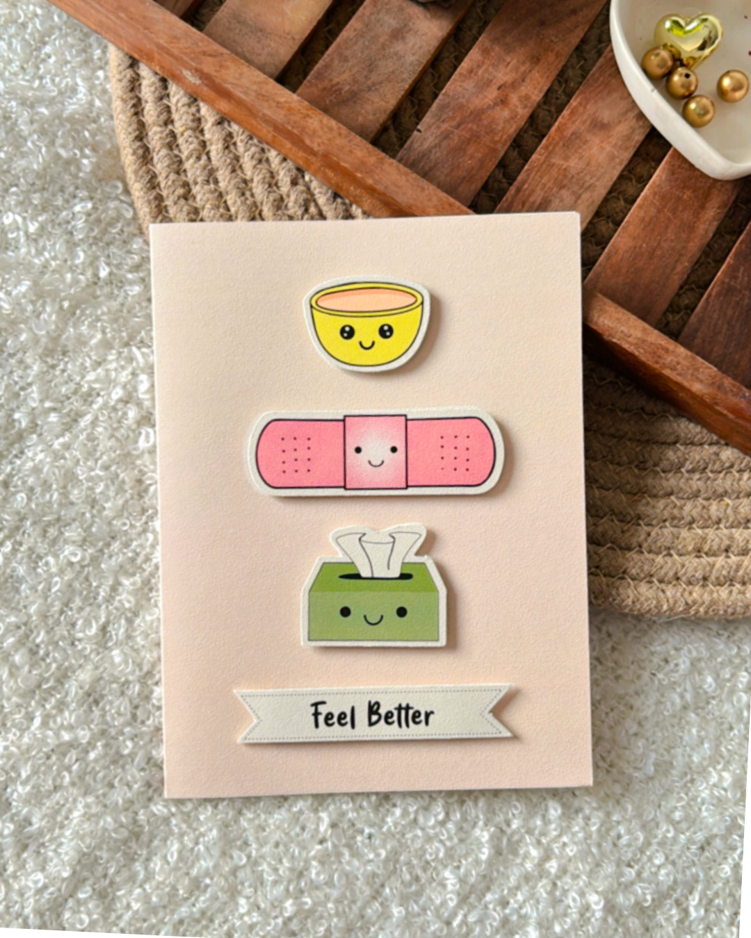 Feel Better- Greeting card
