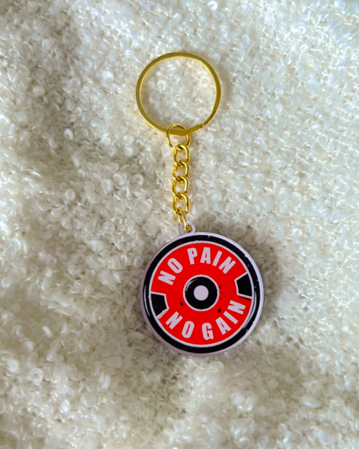 No Pain No Gain- Key Chain