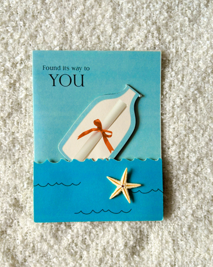 Found You- Greeting card