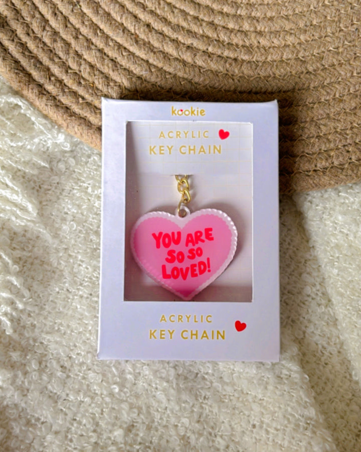 You are so loved- Key Chain