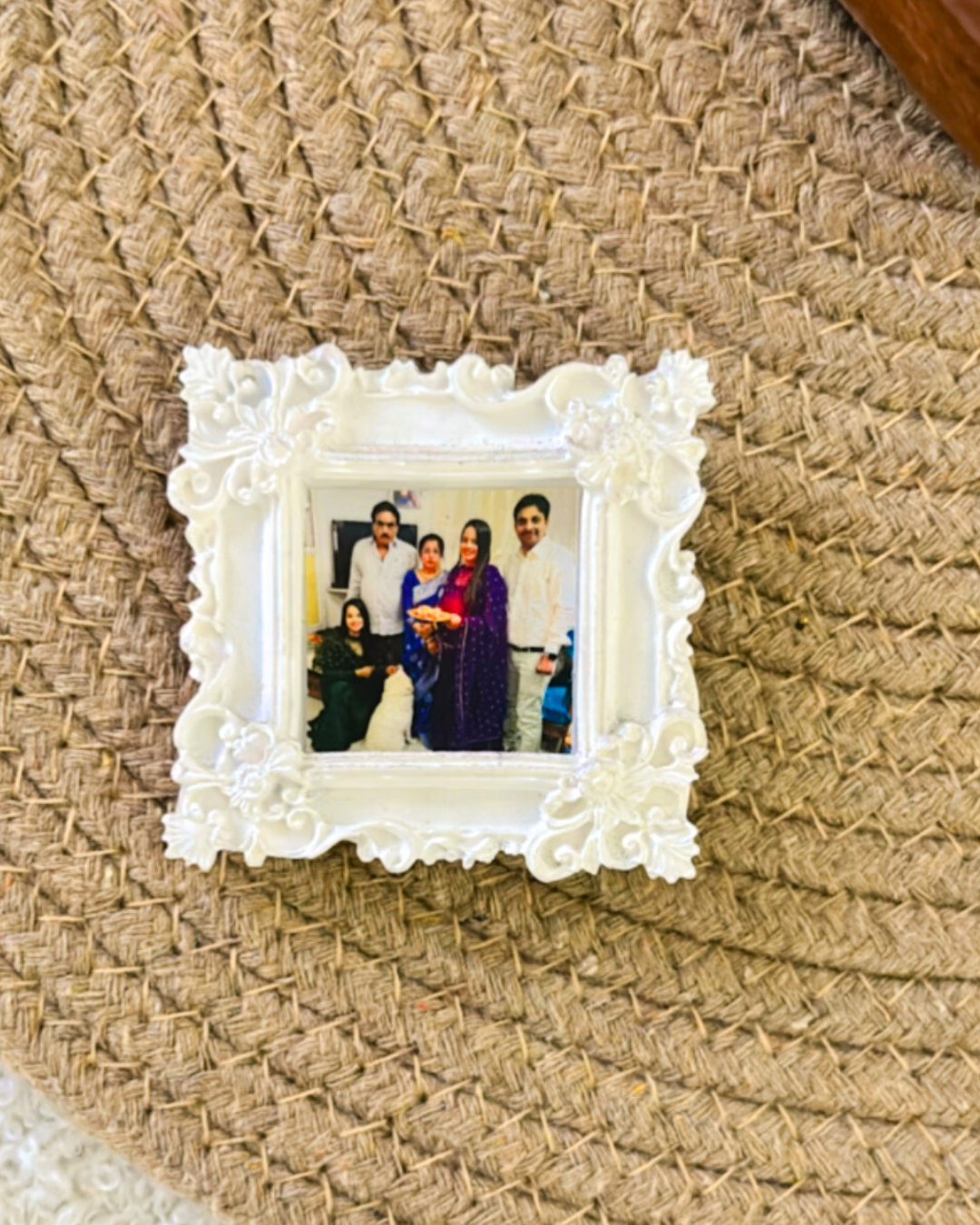 Vintage Fridge Square Magnet- Fridge Magnet