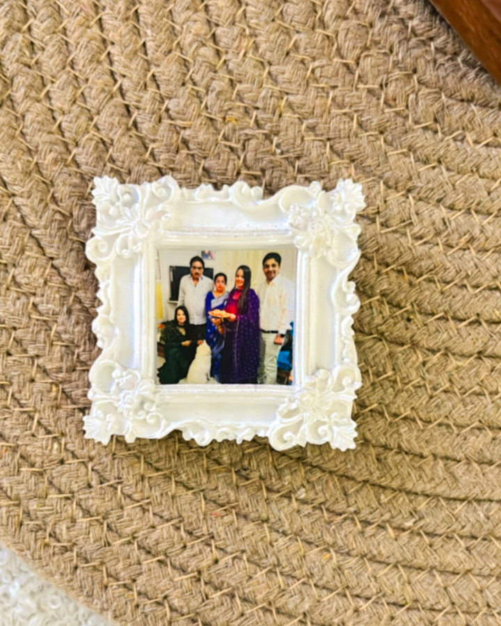 Vintage Fridge Square Magnet- Fridge Magnet