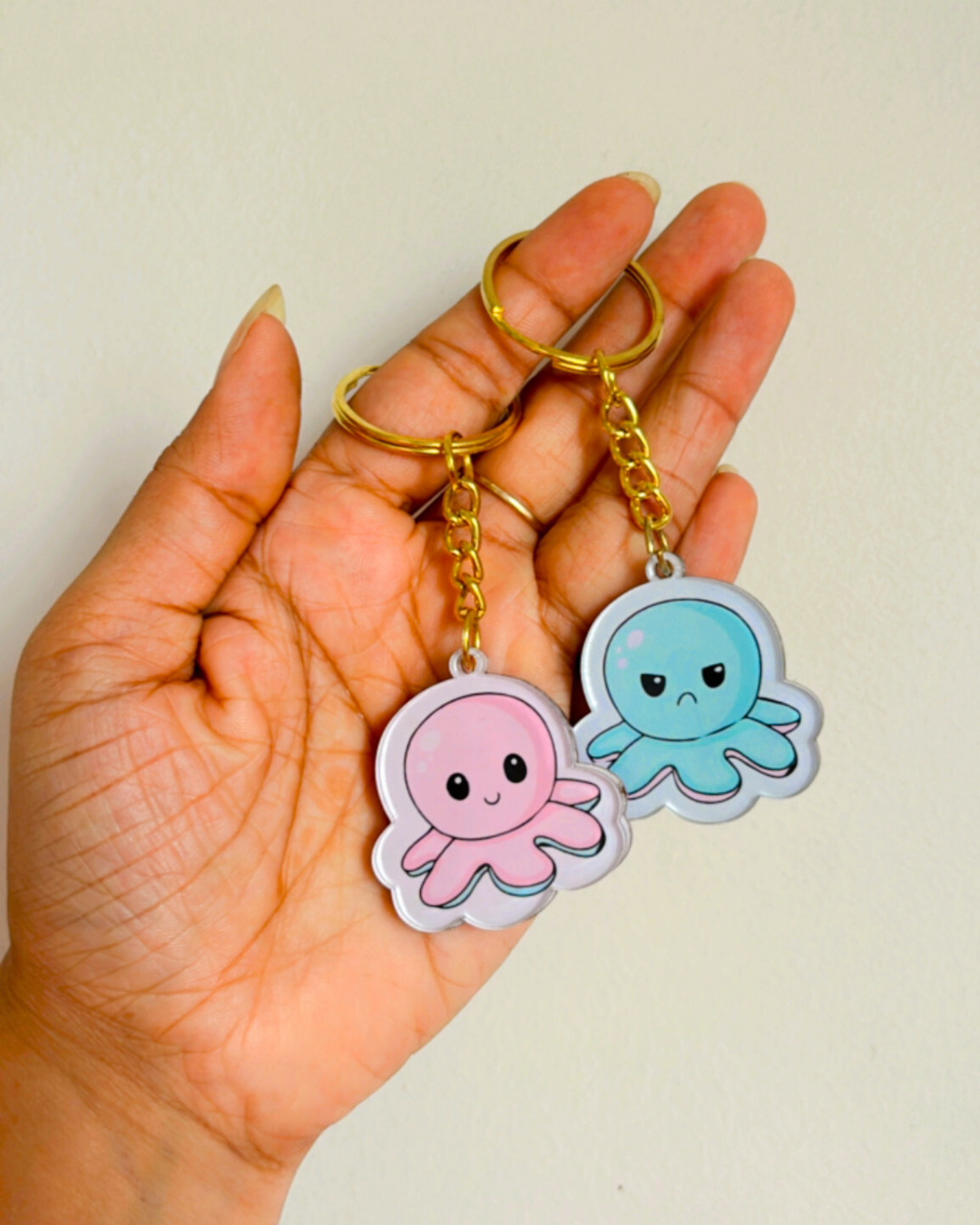 Octopus Duo- Key Chain