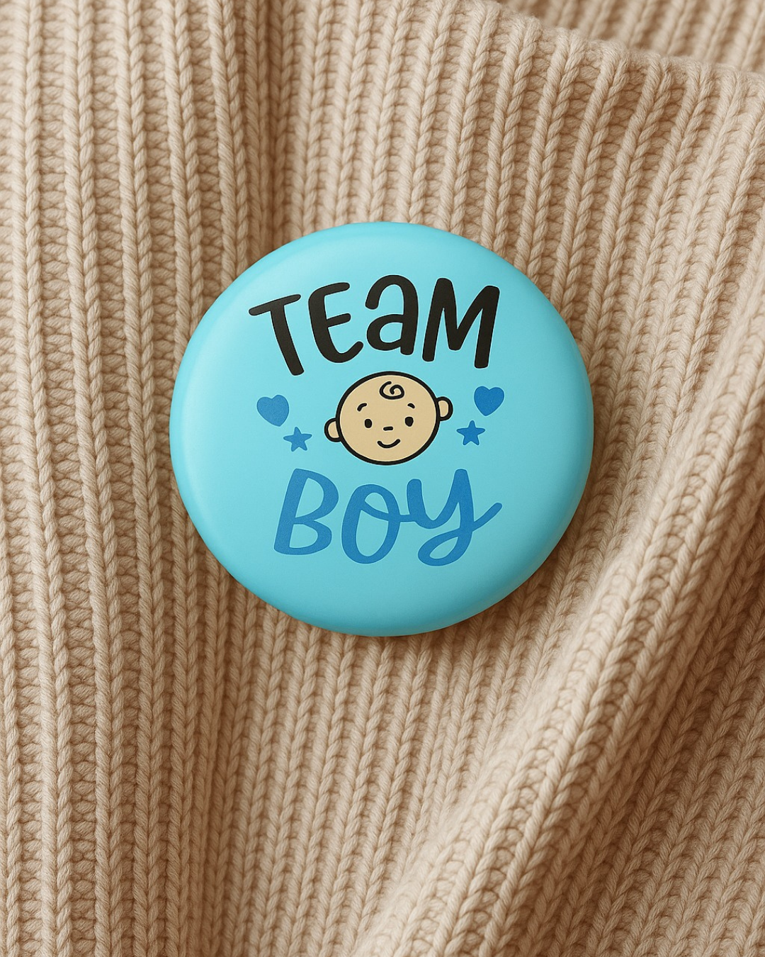 Team Boy- Badge Pin kookie