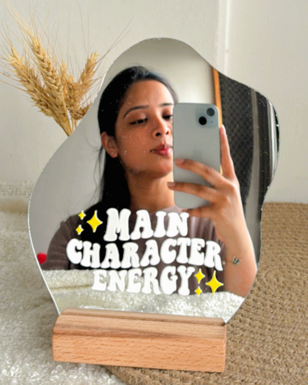 Main Character Energy- Affirmation Mirror
