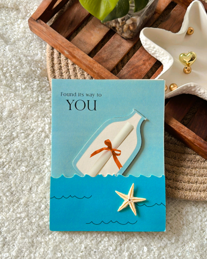 Found You- Greeting card