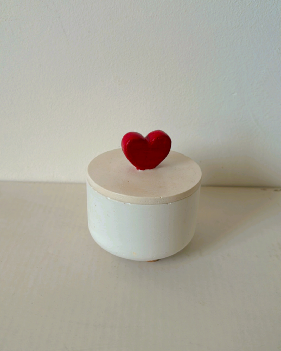 Heart Lid Jar