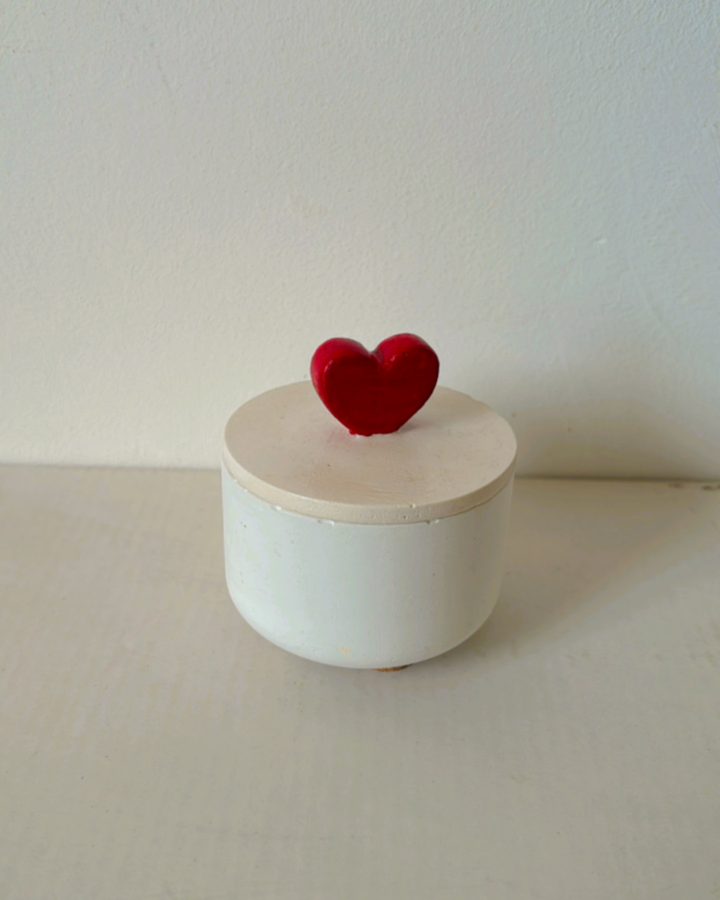 Heart Lid Jar