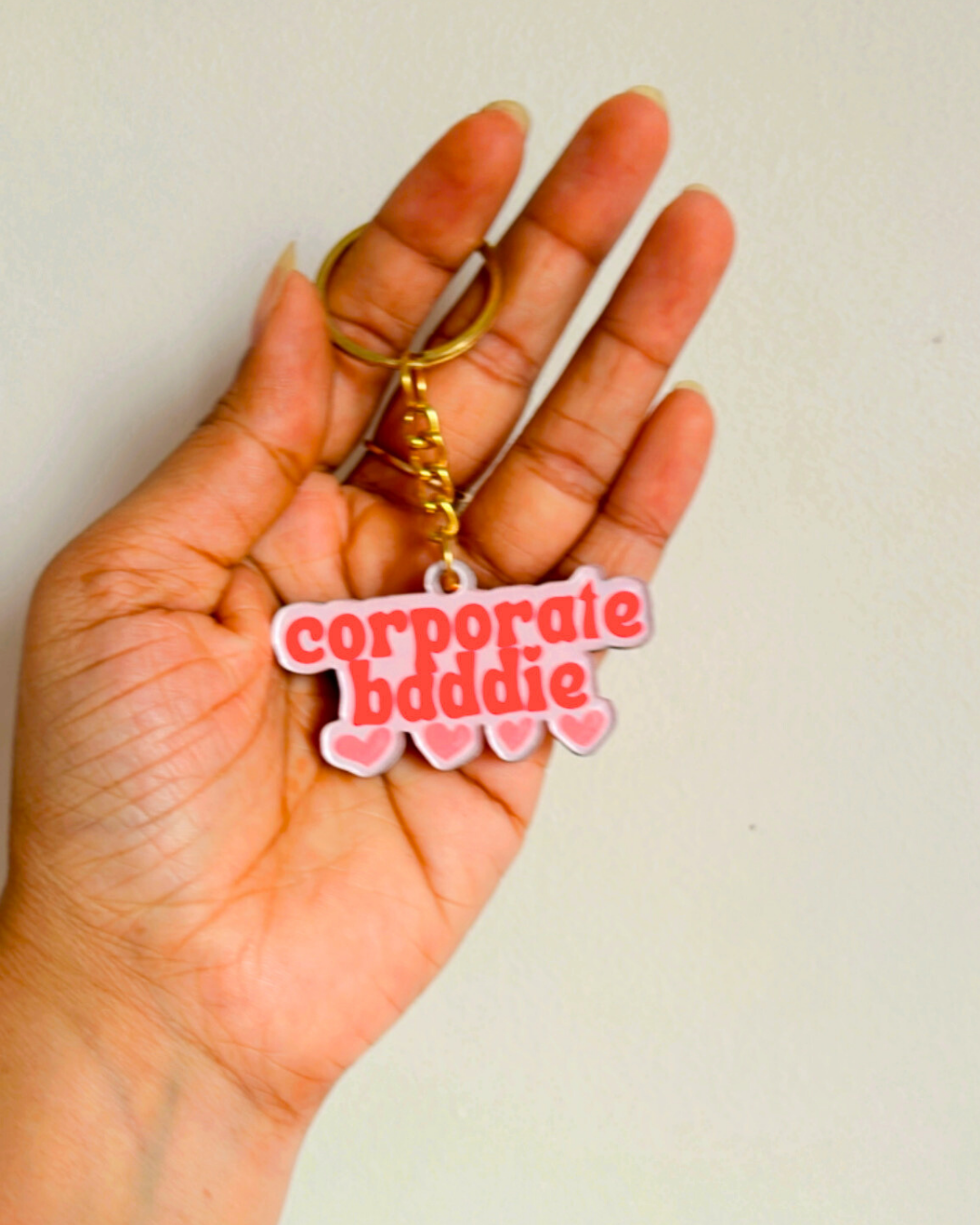 Corporate Baddie- Key Chain