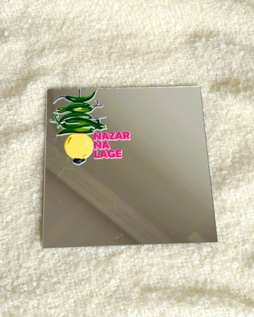 Nazar Na Lage- Affirmation Mirror kookie