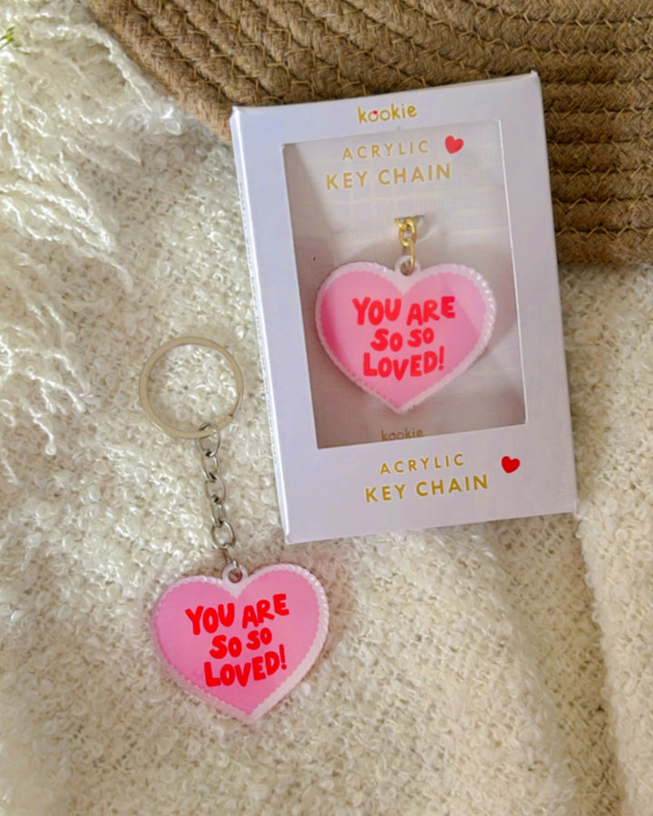 You are so loved- Key Chain