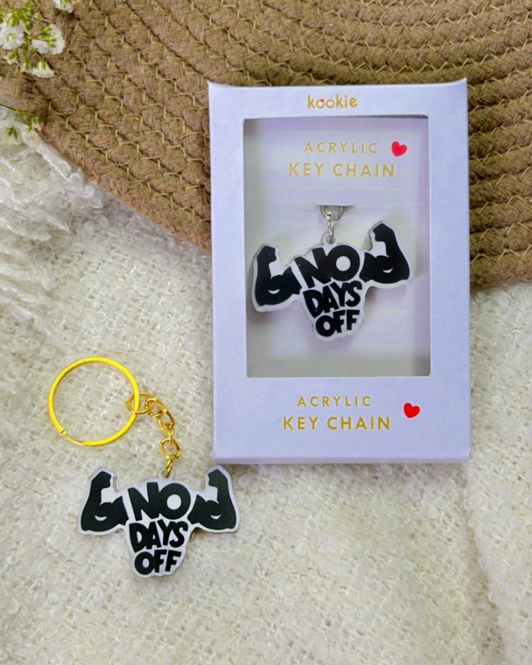 No off days- Key Chain