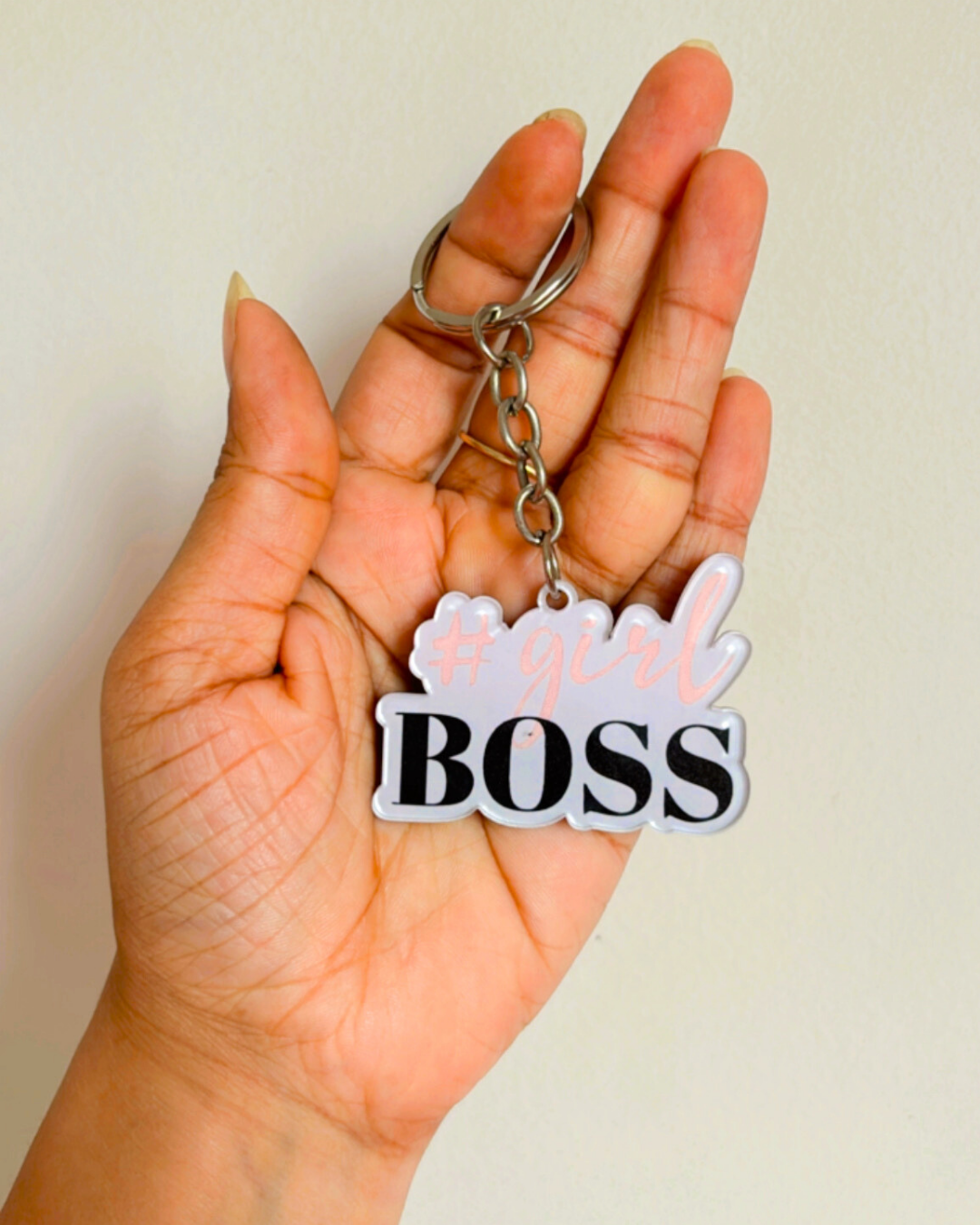 Girl Boss- Key Chain