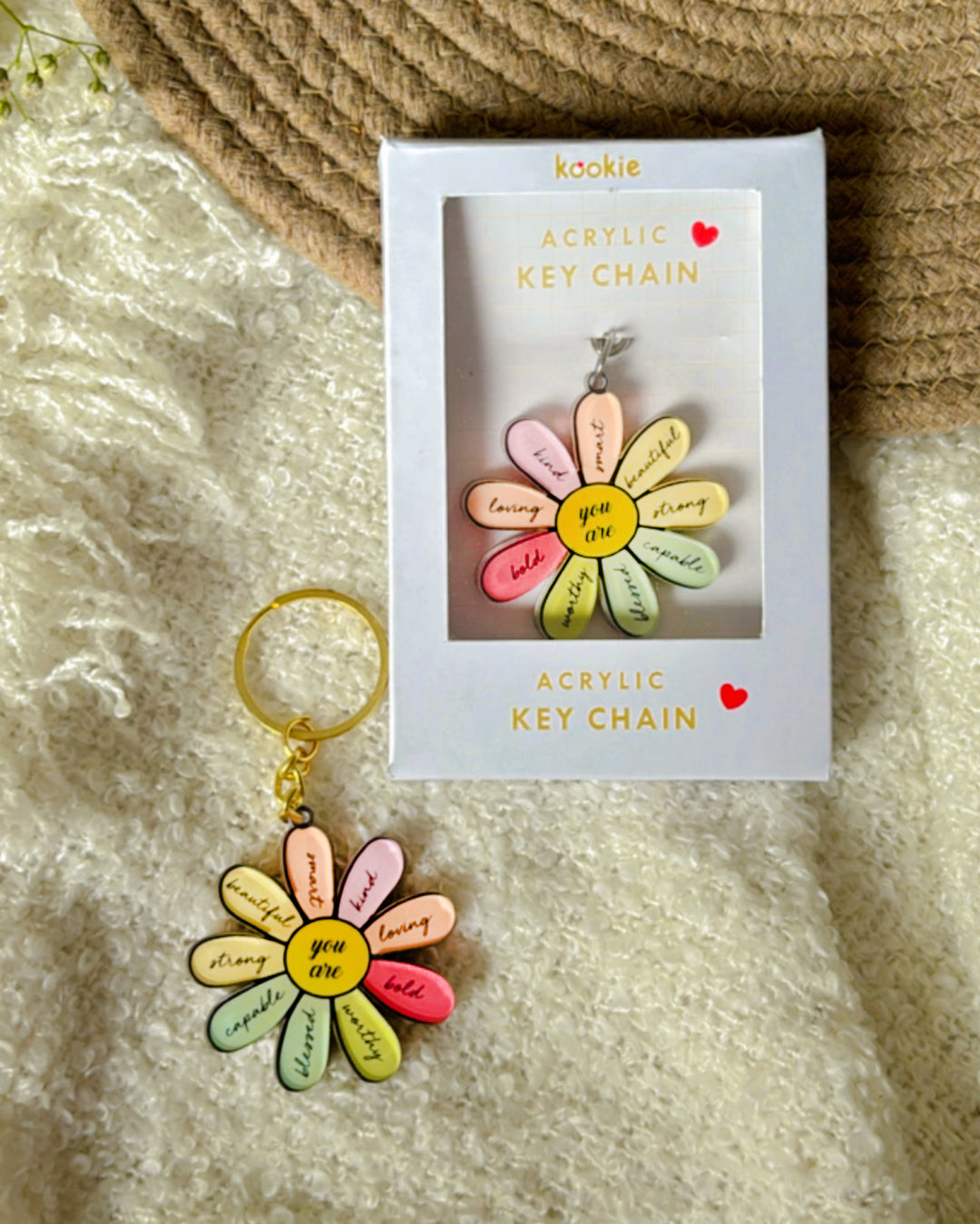 You are flower- Key Chain