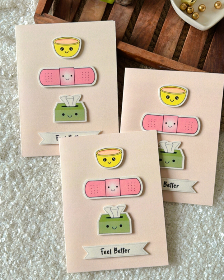 Feel Better- Greeting card