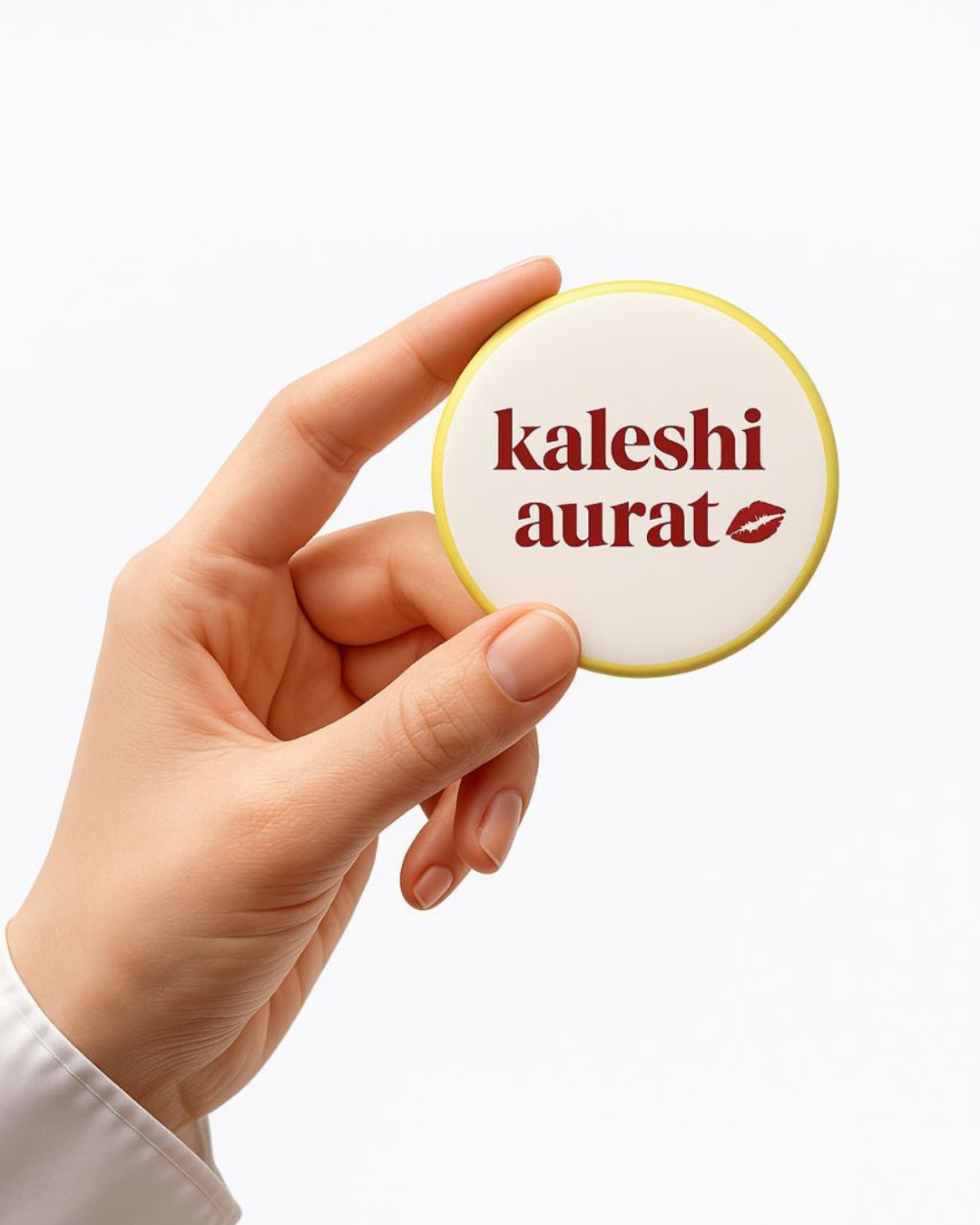 Kaleshi Aurat- Badge Pin kookie