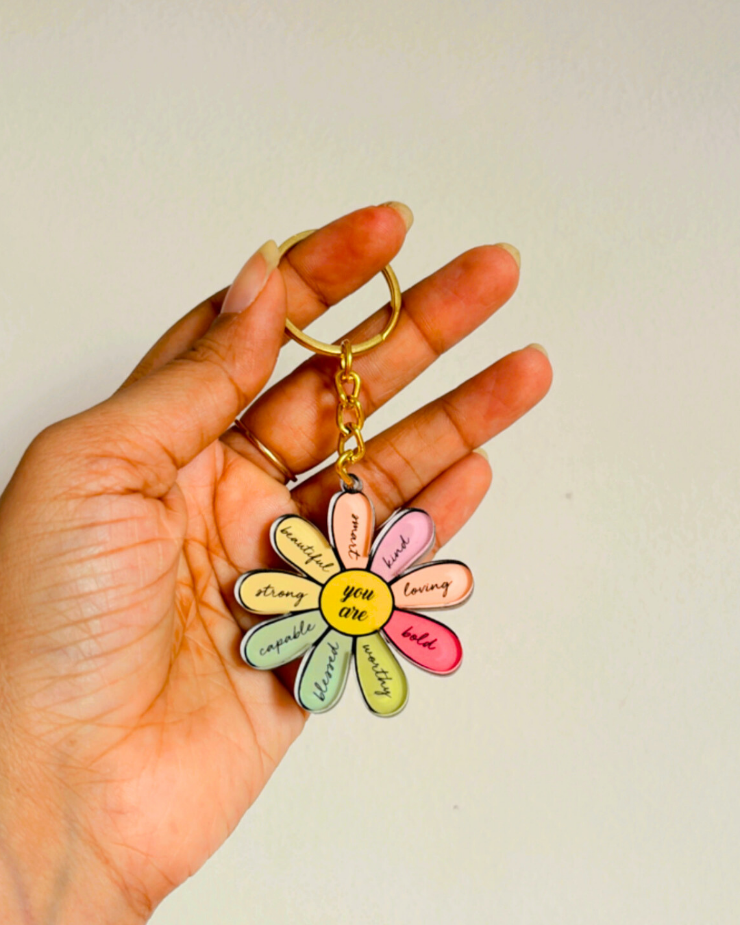 You are flower- Key Chain