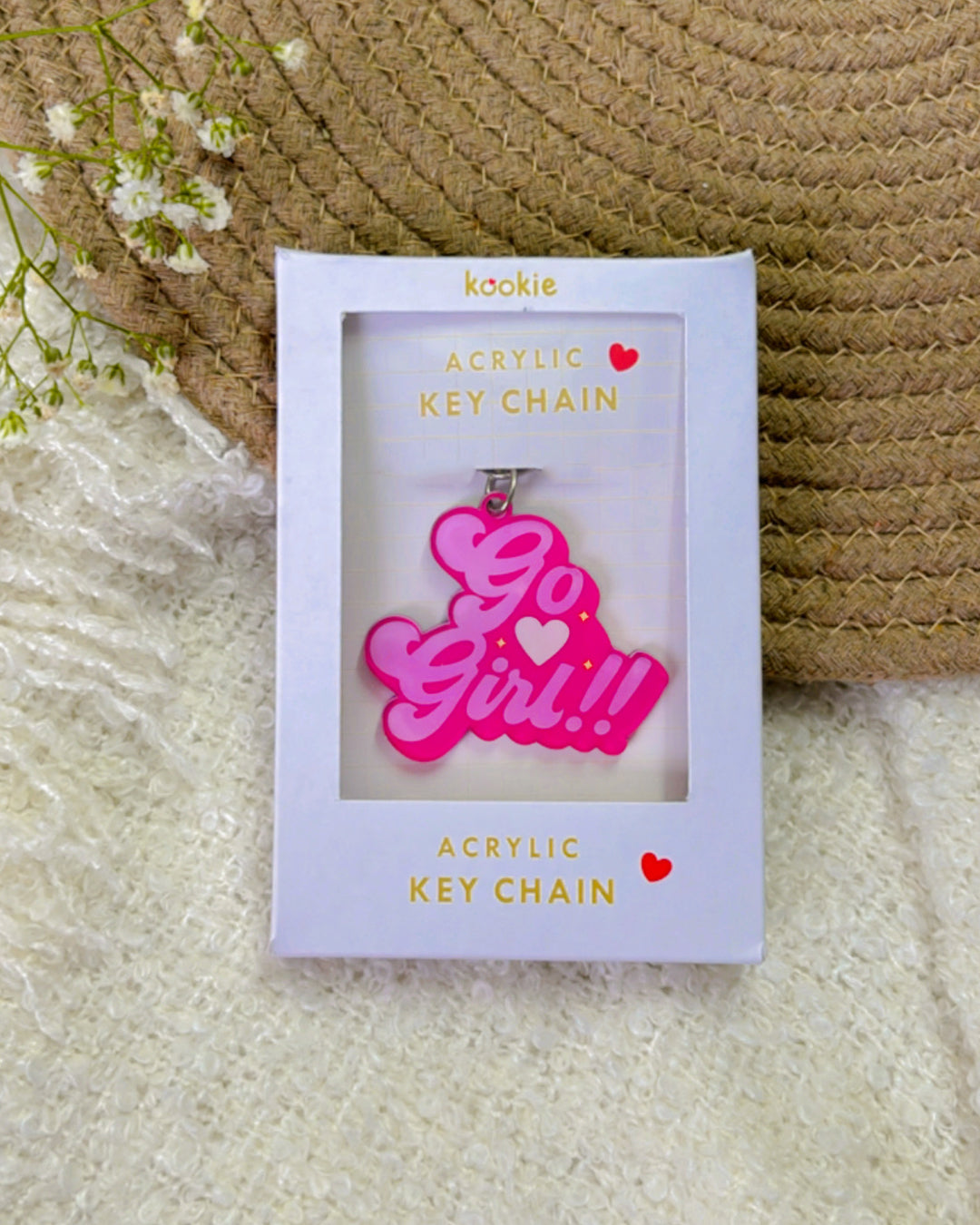 Go Girl- Key Ring
