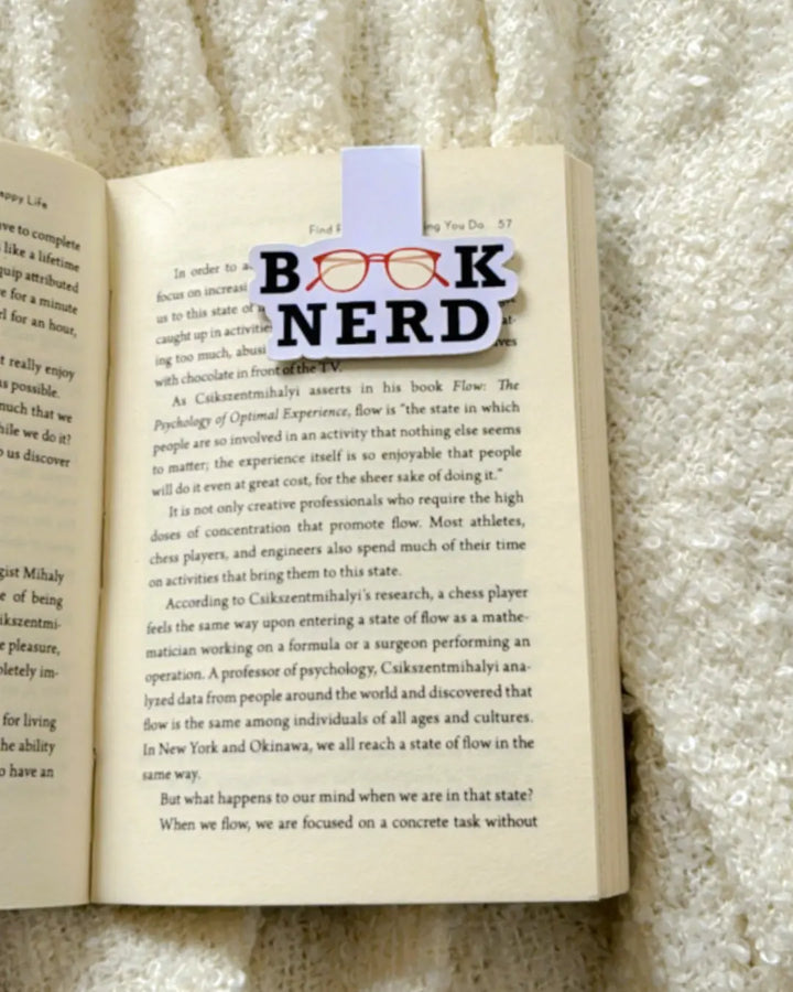 Book Nerd- Magnetic Book