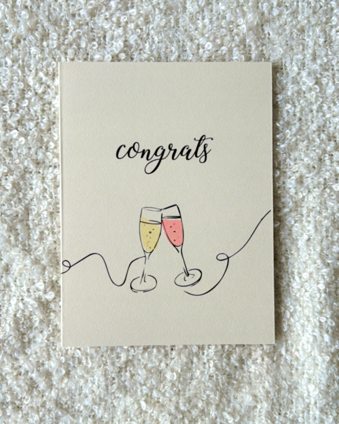 Congrats- Greeting Card