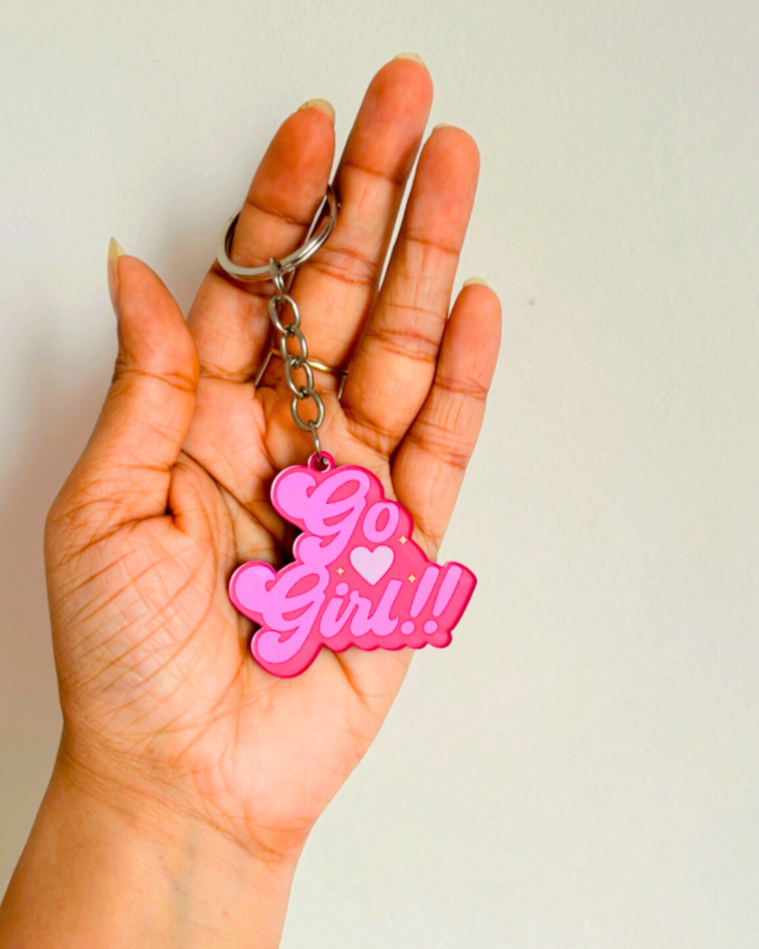 Go Girl- Key Ring