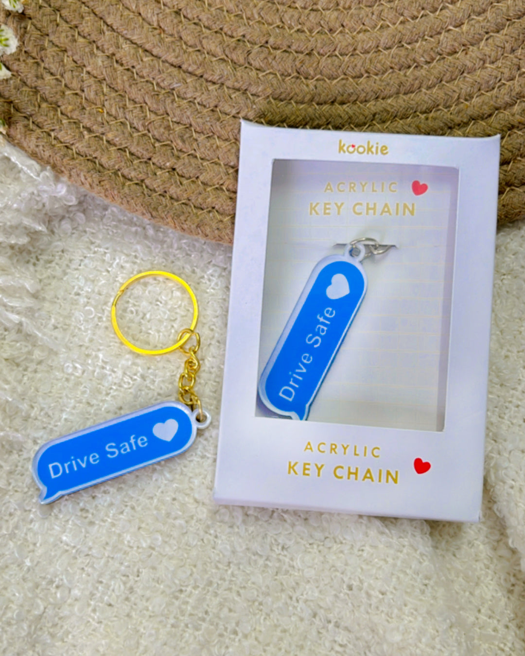 Drive Safe- Key Chain