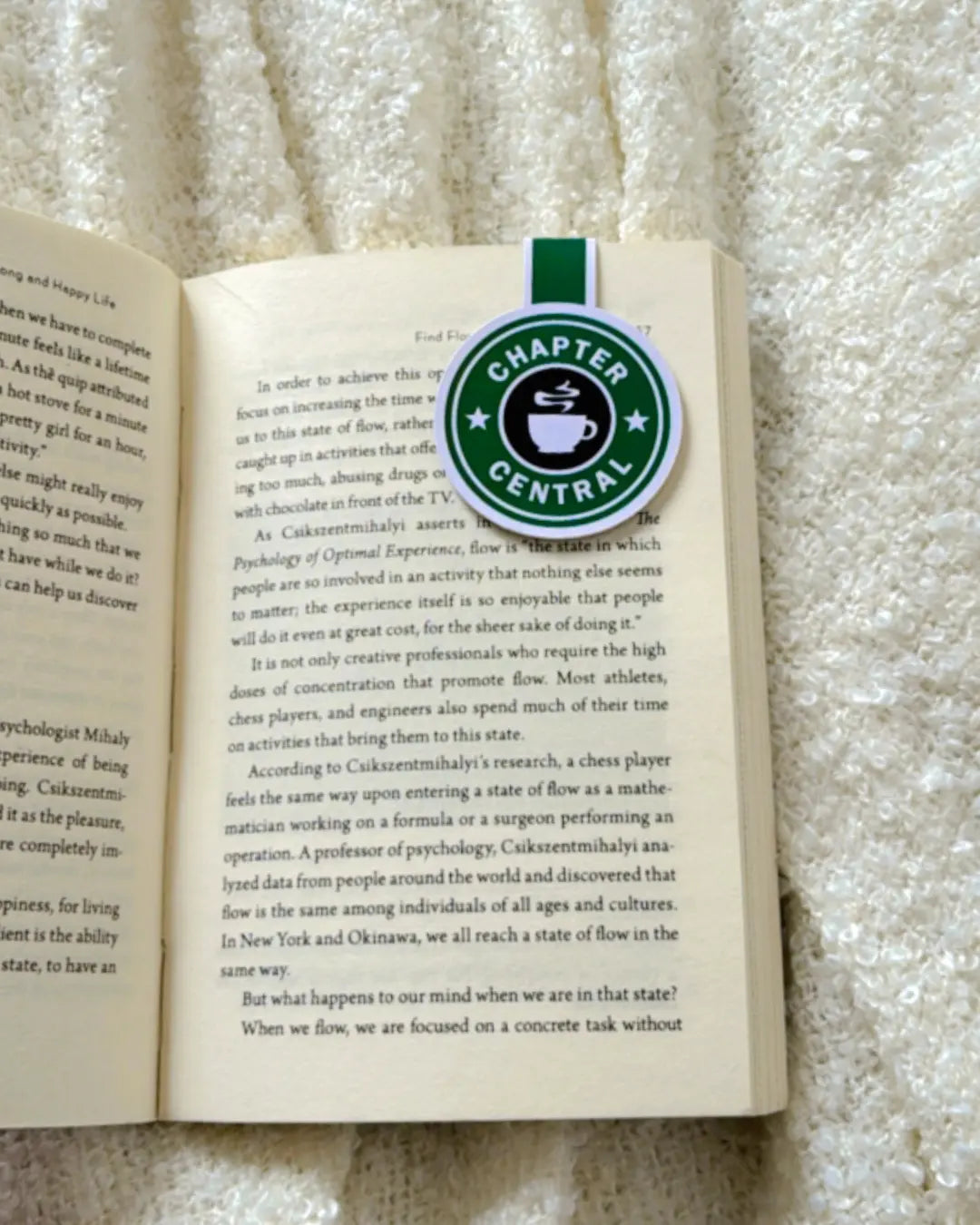 Chapter Central- Magnetic Bookmark