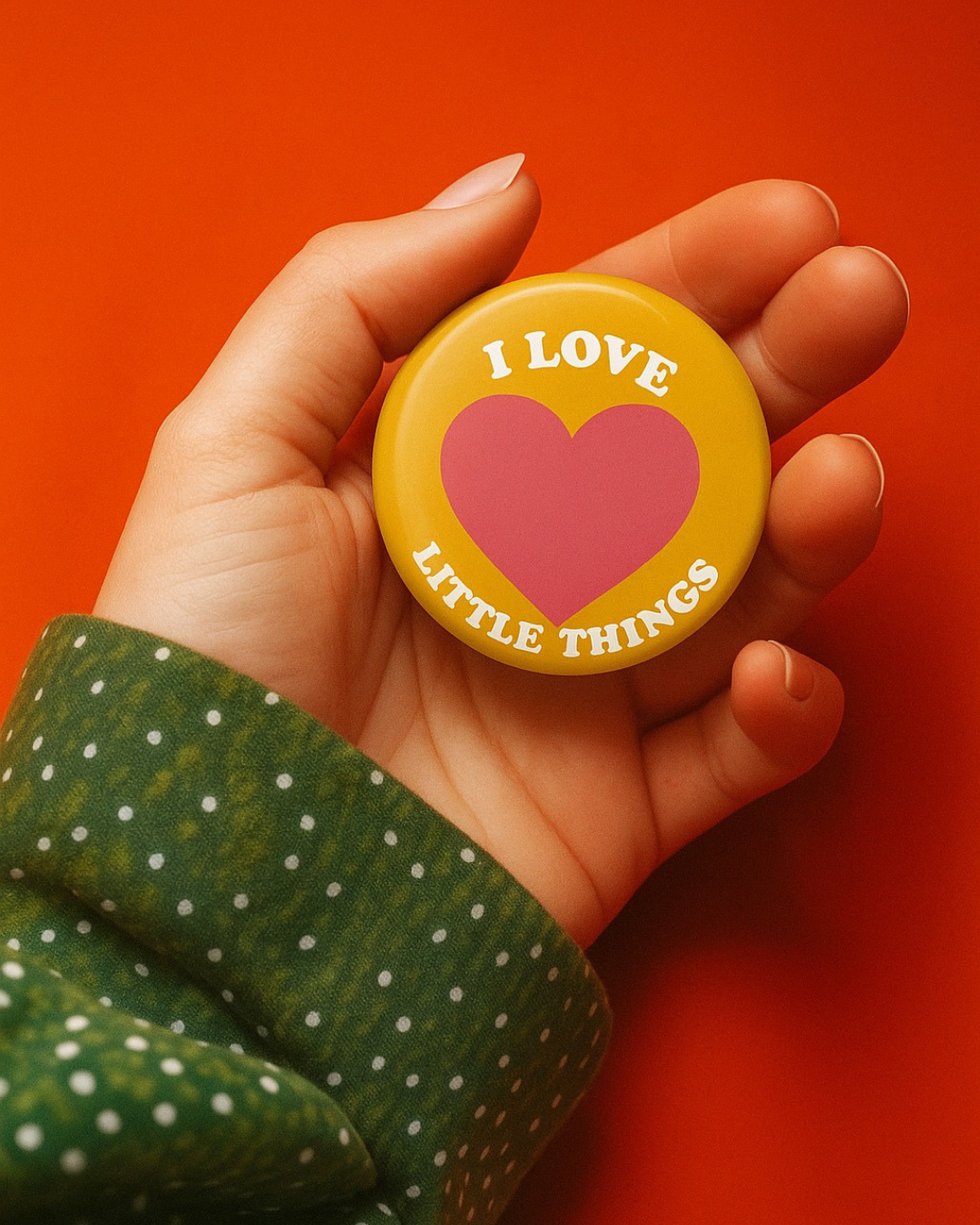 Little Things- Badge Pin