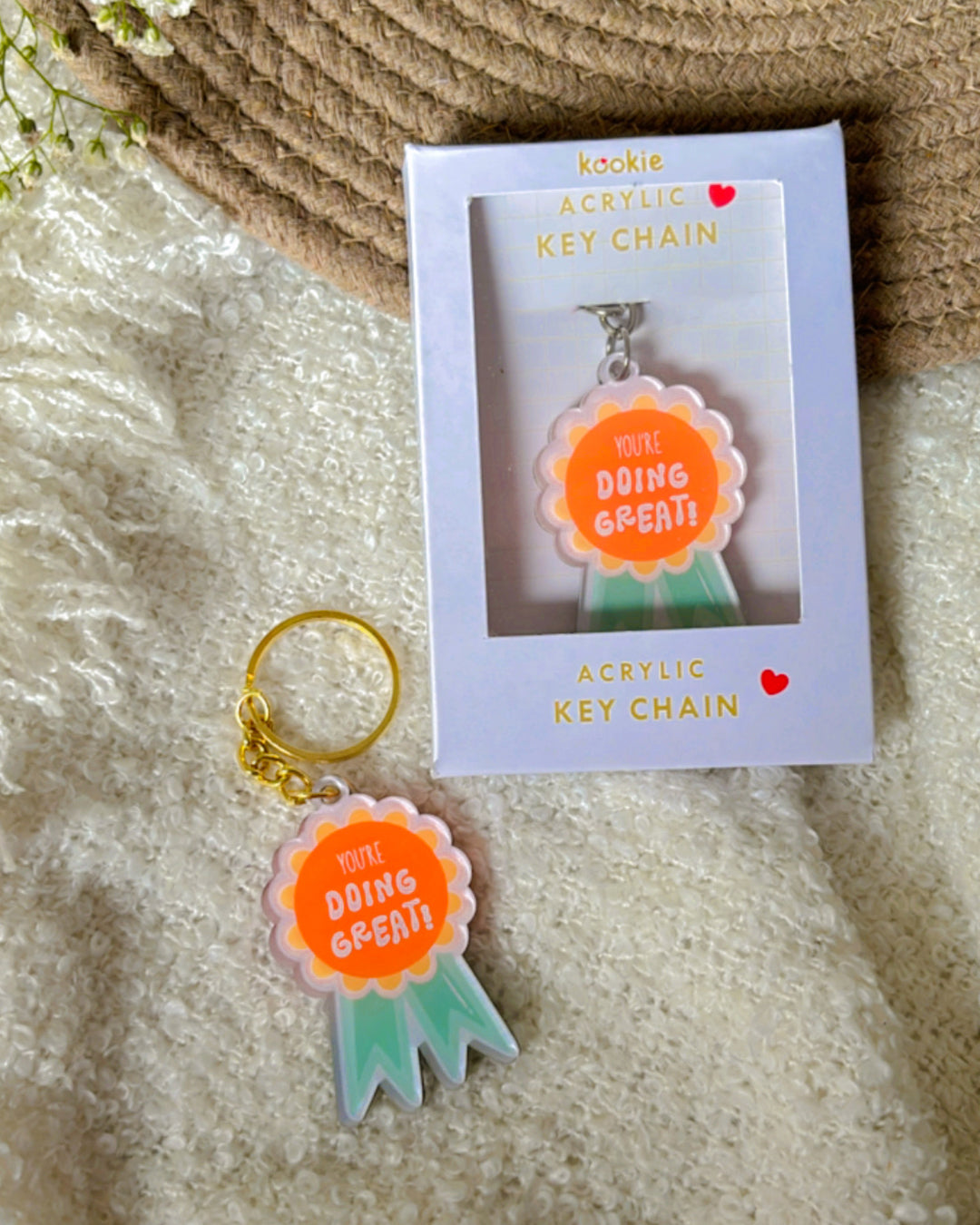 You are going great- Key Chain