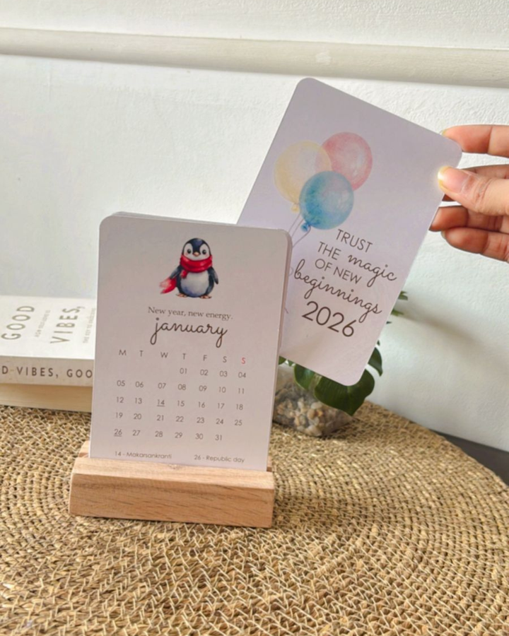 New Beginnigns - 2026 Desk Calendar kookie