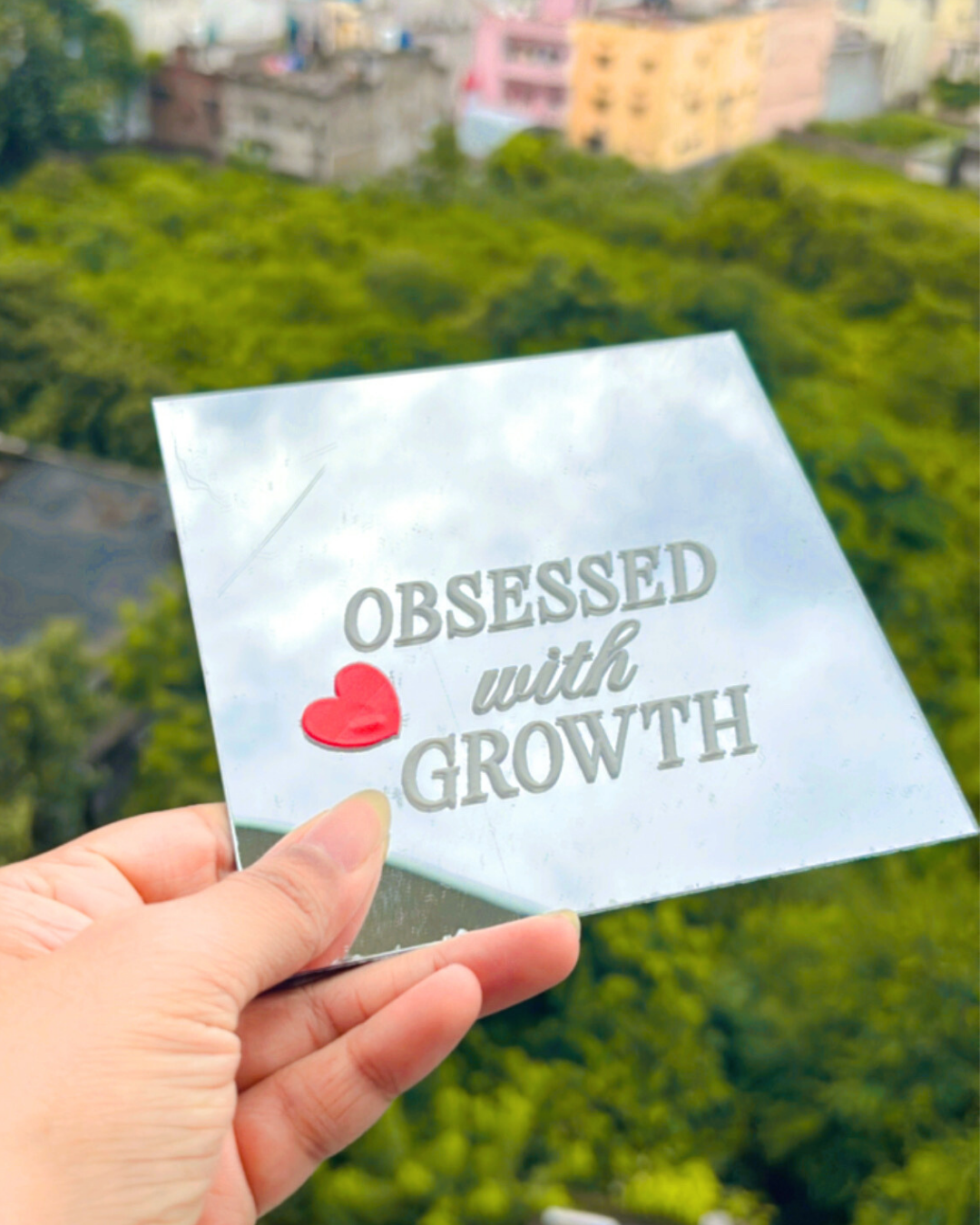 Self Growth- Affirmation Mirror kookie