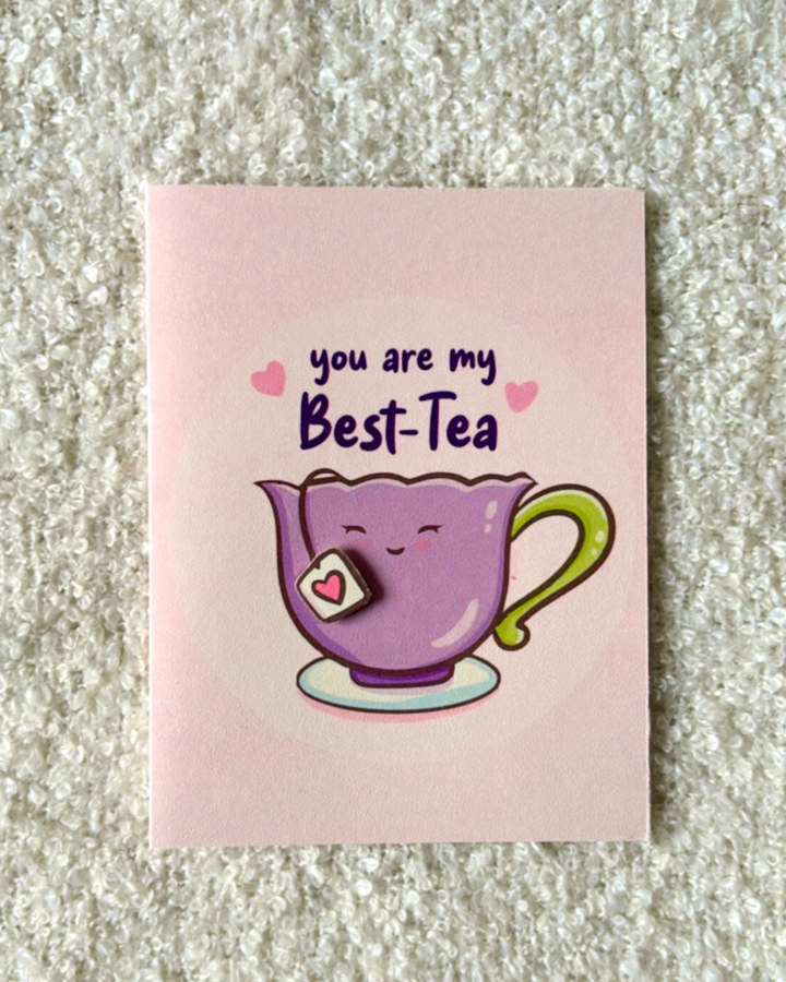 Best Tea- Greeting Card