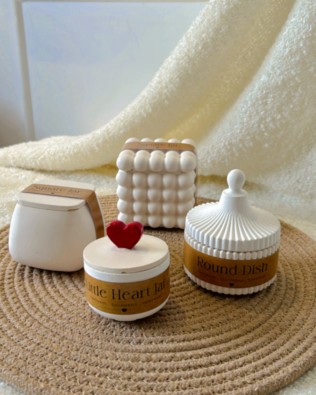 Heart Lid Jar