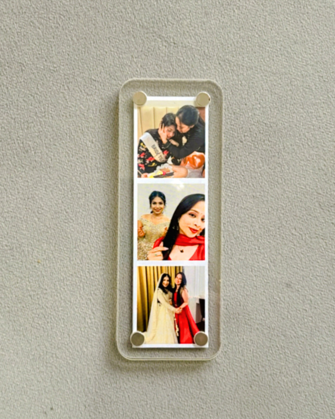 Acrylic Polaroid long- Fridge Magnet